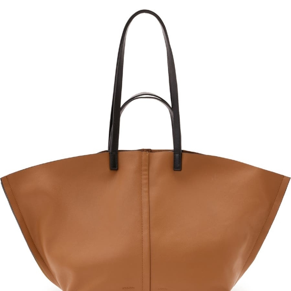 AllSaints Tan Leather Bag